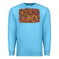 Ocean Blue cinco de mayo leopard glitter Premium Sweatshirt - Artiststas