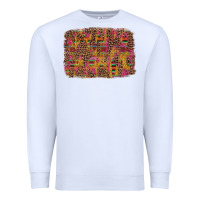 White cinco de mayo leopard glitter Premium Sweatshirt - Artiststas