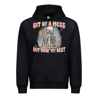 Black bit of a mess but doing my best Urban Hoodie - MaliasSmallBusiness