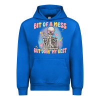 Cobalt bit of a mess but doing my best Urban Hoodie - MaliasSmallBusiness