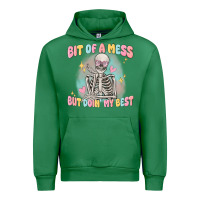 Emerald bit of a mess but doing my best Urban Hoodie - MaliasSmallBusiness