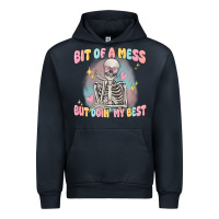 Navy bit of a mess but doing my best Urban Hoodie - MaliasSmallBusiness