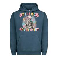 Pigment Midnight Navy bit of a mess but doing my best Urban Hoodie - MaliasSmallBusiness