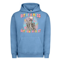 Pigment Pebble Blue bit of a mess but doing my best Urban Hoodie - MaliasSmallBusiness
