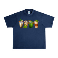 Navy frog coffee cups Urban Heavy Tee - texasbilliewilder