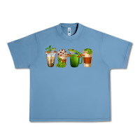 Pebble Blue frog coffee cups Urban Heavy Tee - texasbilliewilder
