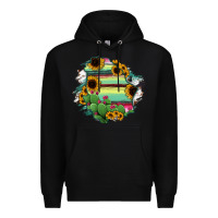 Black Chihuahua State Of Mexico Map Premium Hoodie - RanaPortraitStore