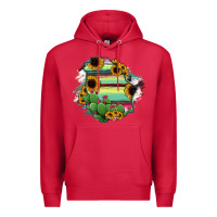 Cardinal Chihuahua State Of Mexico Map Premium Hoodie - RanaPortraitStore