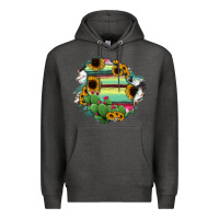 Charcoal Heather Chihuahua State Of Mexico Map Premium Hoodie - RanaPortraitStore
