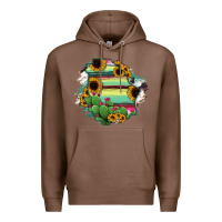 Chestnut Chihuahua State Of Mexico Map Premium Hoodie - RanaPortraitStore