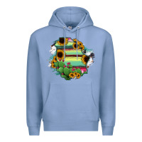 Colony Blue Chihuahua State Of Mexico Map Premium Hoodie - RanaPortraitStore