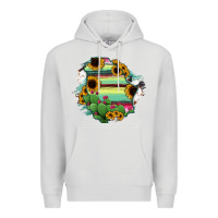 Dove Grey Chihuahua State Of Mexico Map Premium Hoodie - RanaPortraitStore