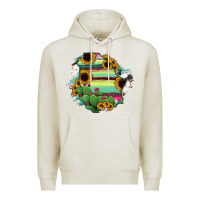 Oatmeal Heather Chihuahua State Of Mexico Map Premium Hoodie - RanaPortraitStore