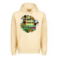 Pina Colada Chihuahua State Of Mexico Map Premium Hoodie - RanaPortraitStore