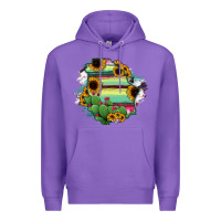 Purple Chihuahua State Of Mexico Map Premium Hoodie - RanaPortraitStore