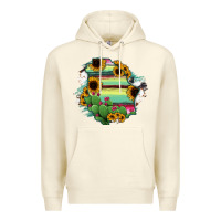 Sandshell Chihuahua State Of Mexico Map Premium Hoodie - RanaPortraitStore