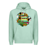 Seafoam Chihuahua State Of Mexico Map Premium Hoodie - RanaPortraitStore
