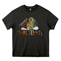 Asphalt steppin into juneteenth Heavy Core Tee - SublimationCraftShop
