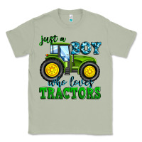 Matcha just a boy who loves tractors Classic Tee - Zillion Design Studio