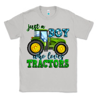 Moon Dust just a boy who loves tractors Classic Tee - Zillion Design Studio