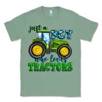 Just A Boy Who Loves Tractors Classic Tee | Teevron