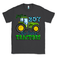 Smoke just a boy who loves tractors Classic Tee - Zillion Design Studio