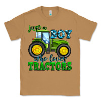 Toasted Coconut just a boy who loves tractors Classic Tee - Zillion Design Studio