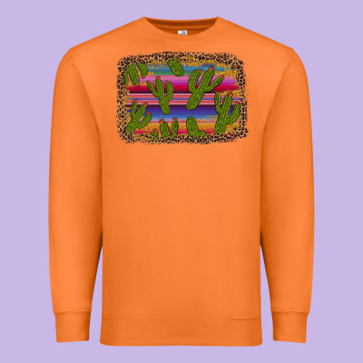 Cinco De Mayo Leopard Frame Premium Sweatshirt Designed By Artiststas