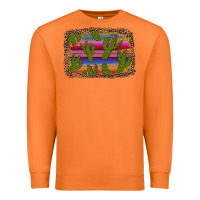 Carrot cinco de mayo leopard frame Premium Sweatshirt - Artiststas