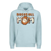 Blue Mist baseball mom Premium Hoodie - MaliasSmallBusiness