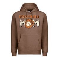 Chestnut baseball mom Premium Hoodie - MaliasSmallBusiness