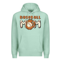 Seafoam baseball mom Premium Hoodie - MaliasSmallBusiness