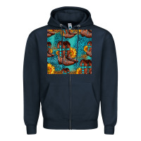 Western Boots Seamless Pattern Zipper Hoodie | Teevron
