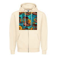 Sandshell western boots seamless pattern Zipper Hoodie - HRA Design Shop