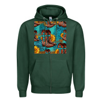 Sports Green western boots seamless pattern Zipper Hoodie - HRA Design Shop