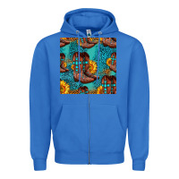 True Royal western boots seamless pattern Zipper Hoodie - HRA Design Shop