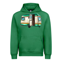 Emerald caravan Urban Hoodie - MaliasSmallBusiness