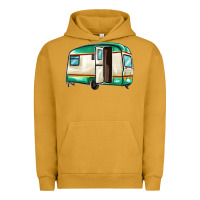 Pigment Peanut Butter caravan Urban Hoodie - MaliasSmallBusiness