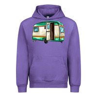 Tulip caravan Urban Hoodie - MaliasSmallBusiness