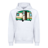White caravan Urban Hoodie - MaliasSmallBusiness