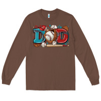Chestnut dad baseball Long Sleeve Tee - Zillion Design Studio