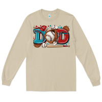 Mushroom dad baseball Long Sleeve Tee - Zillion Design Studio