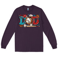 Plum dad baseball Long Sleeve Tee - Zillion Design Studio