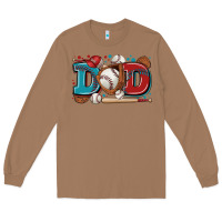 Toasted Coconut dad baseball Long Sleeve Tee - Zillion Design Studio
