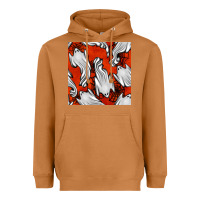 Meerkat flying ghosts seamless pattern Heavyweight Hoodie - BundleAndBundleShop