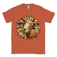 Copper sunflower with goat Classic Tee - RanaPortraitStore