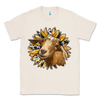 Natural sunflower with goat Classic Tee - RanaPortraitStore