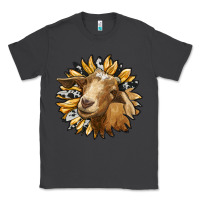 Smoke sunflower with goat Classic Tee - RanaPortraitStore
