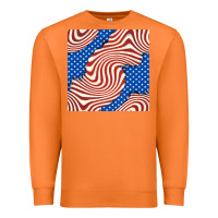 Carrot american flag seamless pattern Premium Sweatshirt - BundleAndBundleShop