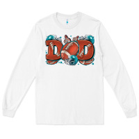 White dad American football Long Sleeve Tee - Zillion Design Studio